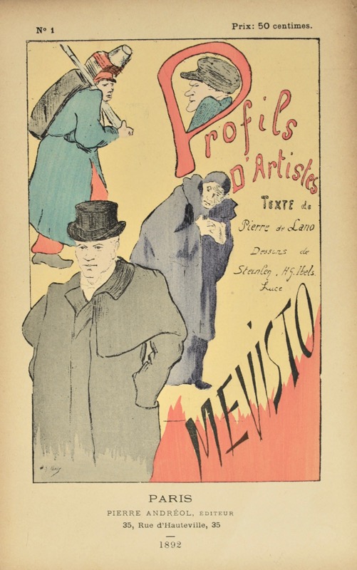 Profils d'artistes. Mevisto.