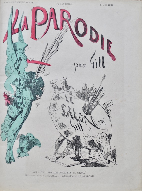 GILL (André). La Parodie. Collection complète.