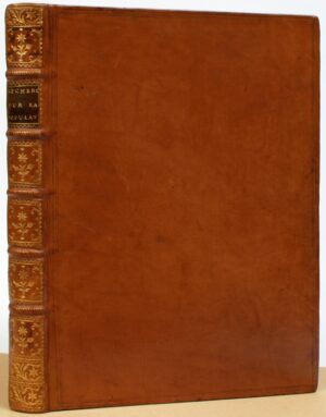 MESSANCE (Louis). Recherches sur la Population des Généralités d&rsquo;Auvergne - Bonnefoi Livres Anciens