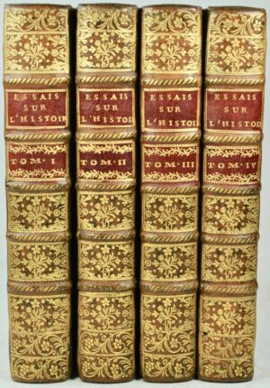 JUVENEL DE CARLENCAS (Félix de). Essais sur l'histoire des Belles-Lettres, des Sciences et des Arts, par M. Juvenel de Carlencas.