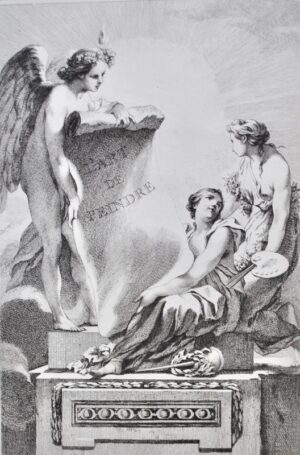 WATELET (Claude-Henri). L'Art de peindre. Poème. Avec des réflexions sur les différentes parties de la peinture.