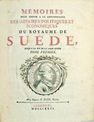 CANZLER (Johann Georg). Mémoires pour servir à la connoissance des affaires... - Bonnefoi Livres Anciens