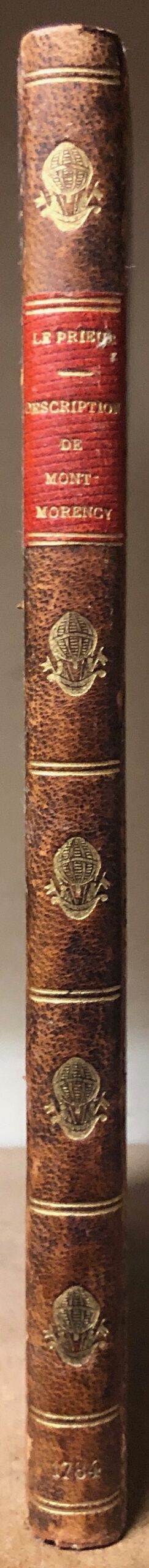 LE PRIEUR. Description d'une partie de la Vallée de Montmorenci, Et de ses agréables Jardins, Ornée de Gravures. – Image 3