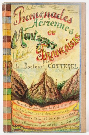 COTTEREL (François-Frédéric). Promenades aériennes ou Montagnes françaises... - Bonnefoi Livres Anciens
