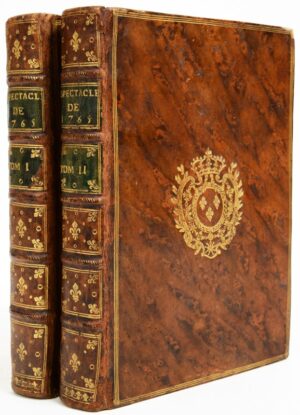 Journal des Spectacles, représentés devant leurs Majestés sur les Théâtres de Versailles & de Fontainebleau, pendant l'année 1765.