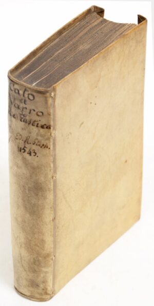 Libri De Re Rustica, M. Catonis Lib. I. M. Terentii Varronis Libr. III.