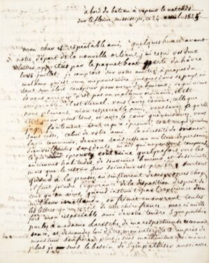 LAFAYETTE (George Washington de). George Washington de Lafayette (1779-1849)... - Bonnefoi Livres Anciens