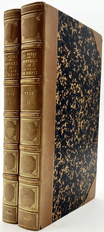 VITET (Ludovic). Histoire des anciennes villes de France. Haute-Normandie. Dieppe.