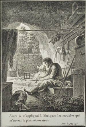 DEFOE (Daniel). La Vie et les aventures de Robinson Crusoë. Traduction revue et corrigée sur la belle édition donnée par Stockdale en 1790, augmentée de la vie de l'Auteur qui n'avait pas encore paru.