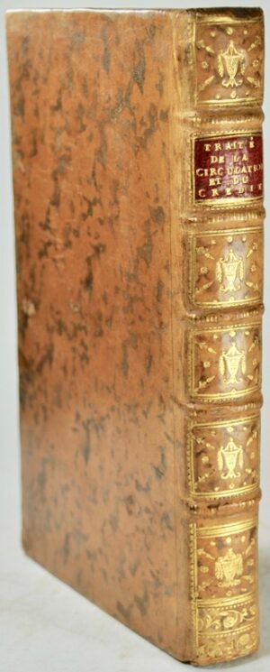 PINTO (Isaac de). Traité de la Circulation et du Crédit. Contenant une Analyse raisonnée des Fonds d'Angleterre, & de ce qu'on appelle Commerce ou Jeu d'Actions ; un Examen critique de plusieurs Traités sur les Impôts, les Finances, l'Agriculture, la Population, le Commerce &c. précédé de l'Extrait, d'un Ouvrage intitulé Bilan général & raisonné de l'Angleterre depuis 1600 jusqu'en 1761 ; & Suivi d'une Lettre sur la Jalousie du Commerce, où l'on prouve que l'intérêt des Puissances commerçantes ne se croise point, &c. avec un Tableau de ce qu'on appelle Commerce, ou plutôt Jeu d'Actions, en Hollande. Par l'auteur de l'Essai sur le Luxe, & de la Lettre sur le Jeu des Cartes, qu'on a ajoutés à la fin.