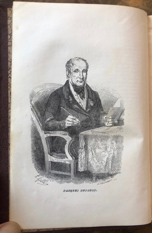 BUJAULT (Jacques). Oeuvres de Jacques Bujault, Laboureur à Chaloue, près Melle, recueillies et précédées d'une Introduction de Jules Rieffel, Directeur de la Ferme-Modèle de Grand-Jouan, illustrées de trente-quatre sujets gravés sur bois, par Guillaumot, d'après les dessins de Gellé. – Image 2