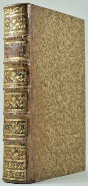 SENAC DE MEILHAN (Gabriel). Considérations sur les Richesses et le Luxe. Nouvelle édition corrigée & augmentée.