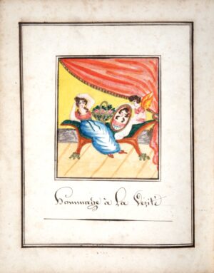 [Manuscrit]. Dictionnaire de pensées détachées et spirituels (sic). Correspondance du Philosophe mécontent. (Épigraphe :) De l'homme corrompu garde toi bien d'approcher C'est avec les boîteux qu'on apprend à clocher.