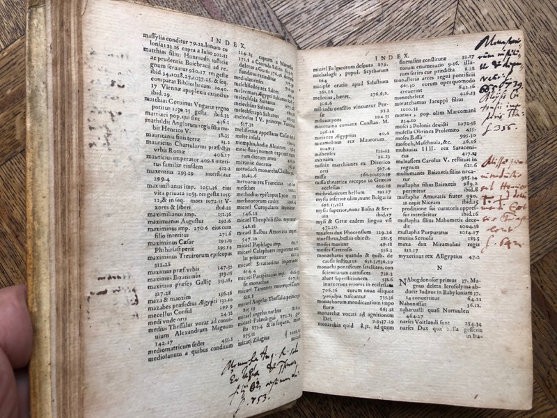 CARION (Johann). Chronicon expositum et auctum multis et veteribus et recentibus historiis, in descriptionibus regnorum & gentium antiquarum, & narrationibus rerum ecclesiasticarum & politicarum, Graecarum, Romanarum, Germanicarum & aliarum, ab exordio mundi usque ad Carolum Quintum imperatorem, a Philippo Melanthone & Casparo Peucero. – Image 8
