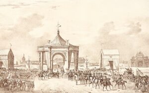 DU ROZOIR (Charles). Relation historique, pittoresque et statistique du voyage de S. M. Charles X dans le département du Nord.