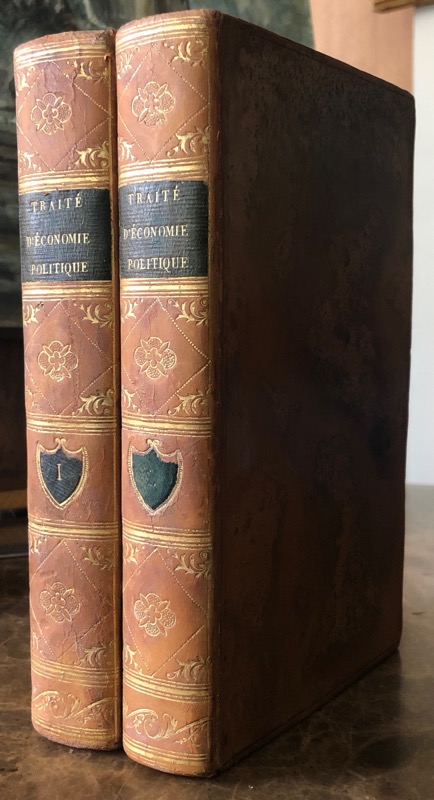SAY (Jean-Baptiste). Traité d'économie politique ou simple exposition de la manière dont se forment, se distribuent et se consomment les richesses. Seconde édition entièrement refondue et augmentée d'un épitomé des principes fondamentaux de l'économie politique. – Image 4