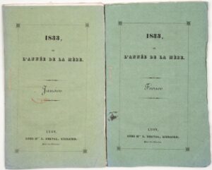 [Compagnons de la Femme]. 1833, ou L'Année de la Mère. Janvier. Février.