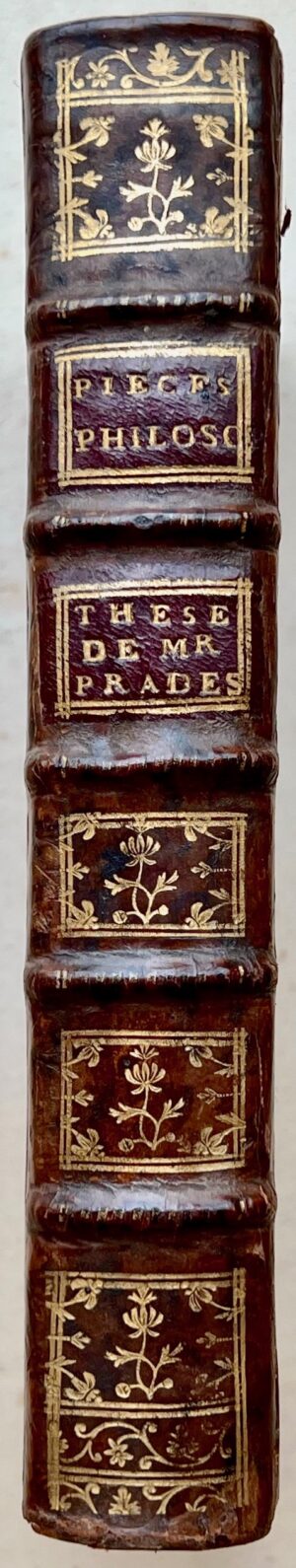 [BOULLIER (David-Renaud)]. Pièces philosophiques et littéraires.