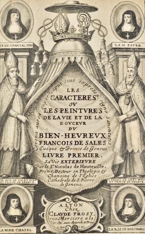 HAUTEVILLE (Nicolas de). Les Caractères ou les Peintures de la Vie et de la... - Bonnefoi Livres Anciens