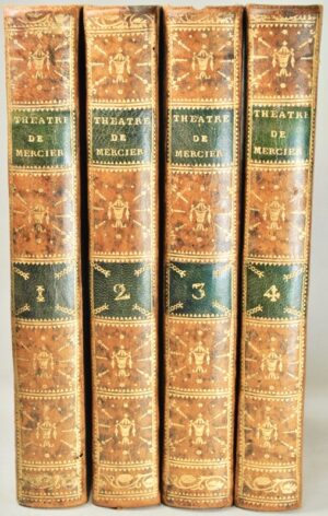 MERCIER (Louis-Sébastien). Théâtre complet de M. Mercier. Avec de très belles... - Bonnefoi Livres Anciens