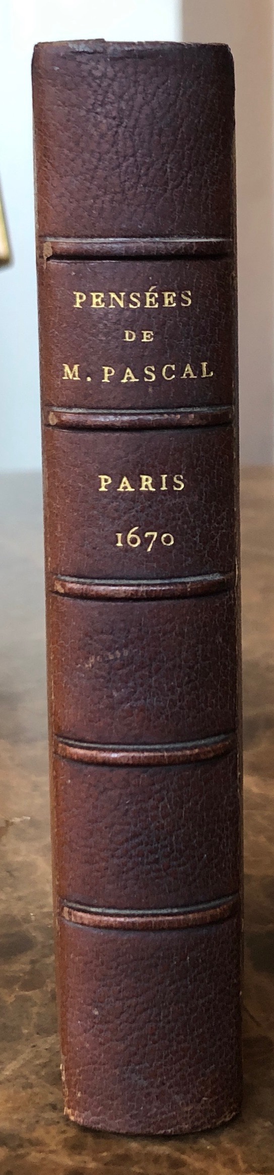PASCAL (Blaise). Pensées de M. Pascal sur la Religion et sur quelques autres sujets, Qui ont esté trouvées après sa mort parmy ses papiers. – Image 2
