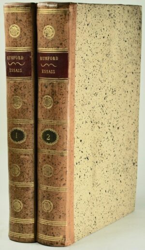 RUMFORD (Benjamin Thompson). Essais politiques - Bonnefoi Livres Anciens