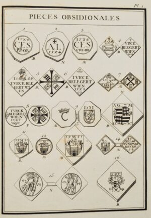 DUBY (Tobiesen). Recueil général des pièces obsidionales et de nécessité... - Bonnefoi Livres Anciens