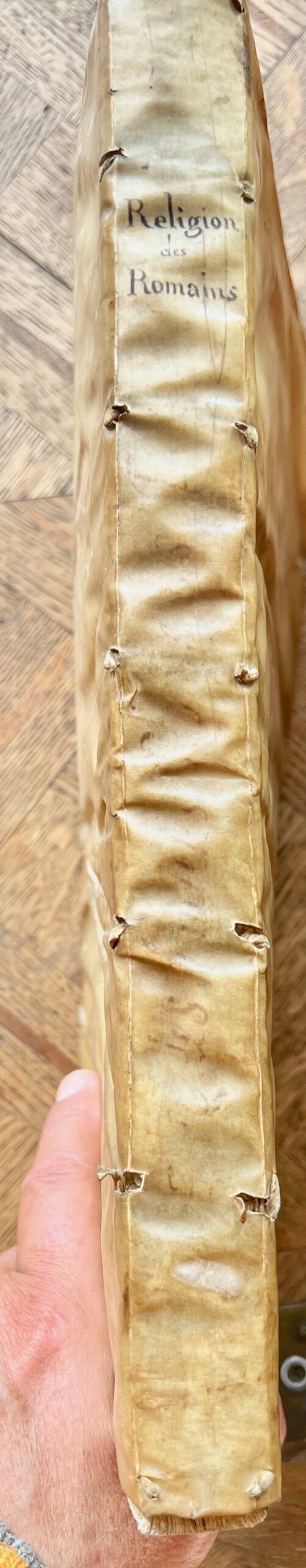 DU CHOUL (Guillaume). Discours de la religion des anciens romains. – Image 3