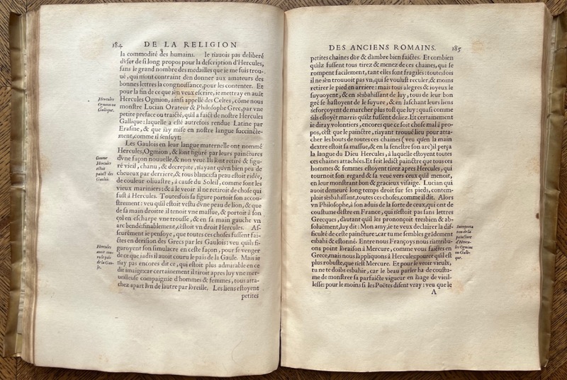 DU CHOUL (Guillaume). Discours de la religion des anciens romains. – Image 5