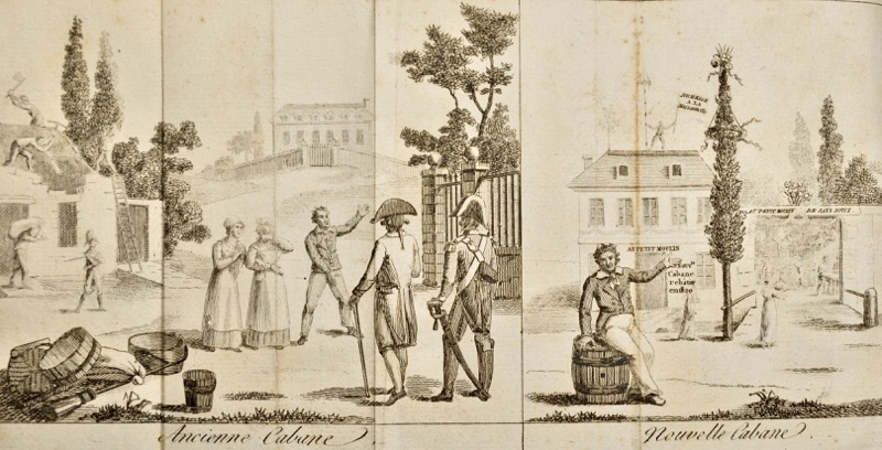 Plaisirs de Clichy (les), ou Histoire de la souscription pour le rétablissement de la cabane de Clichy-Montfermeil. Dédiée aux souscripteurs, et recueillie par trois anonymes.