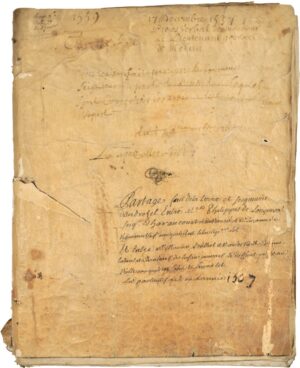 [Brie. Bailliage de Melun. Andrezel. Manuscrit]. - Bonnefoi Livres Anciens