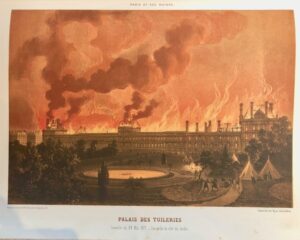 FOURNEL (Victor). Paris et ses ruines en mai 1871. Précédé d'un coup-d'oeil sur Paris, de 1860 à 1870 et d'une introduction historique. Dessins et lithographies par MM. Sabatier, Philippe Benoist, Jules David, Eugène Ciceri, Bachelier, Felix Benoist, A. Adam, Jules Gaildrau.