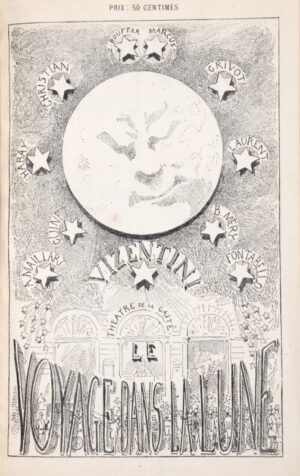 OFFENBACH (Jacques). Le Voyage dans la Lune. Opéra-féerie en 4 actes et 23 tableaux de MM. Leterrier, Vanloo et Mortier. Musique de Jacques Offenbach.
