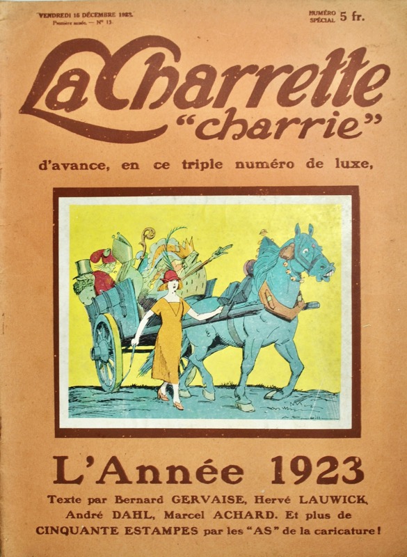 La Charrette "charrie" aujourd'hui. Collection complète.