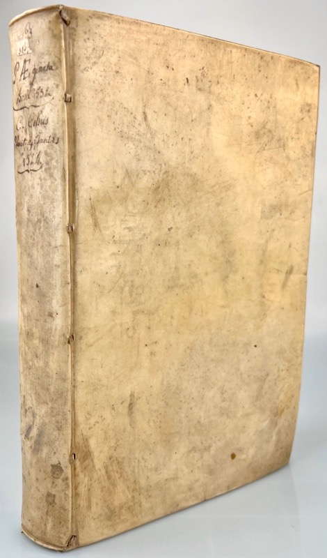 PAUL D'ÉGINE. Pauli Aeginetae Medici insignis opus divinum, quo vir ille vastissimum totius artis oceanum, Laconica brevitate, sensibus argutis, merisque aphorismis in epitonem redegit. Albano Torino Vitodurensi interprete. Basilae, Andreas Cratander et Johannes Bebel, 1532. In-4 de (24)-513-(3) pp. (pâles mouillures au cahier h et marginale sur les feuillets liminaires). CELSE. Celsi De Medicina libri octo. – Image 3