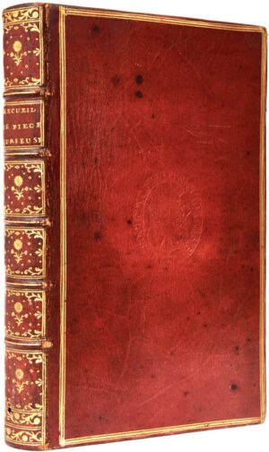 Radicati (Alberto). Recueil de pièces curieuses sur les matières les plus intéressantes.