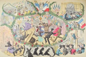 LAVRATE (Edmond). Recueil de caricatures.