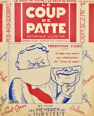 Le Coup de patte satirique illustré. Collection complète.