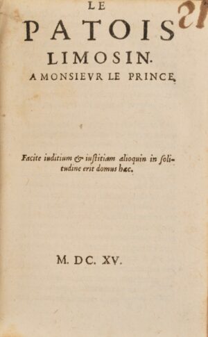 [Pamphlets. 1614-1615]. Recueil de pièces politiques.