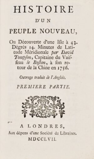Histoire d&rsquo;un peuple nouveau - Bonnefoi Livres Anciens