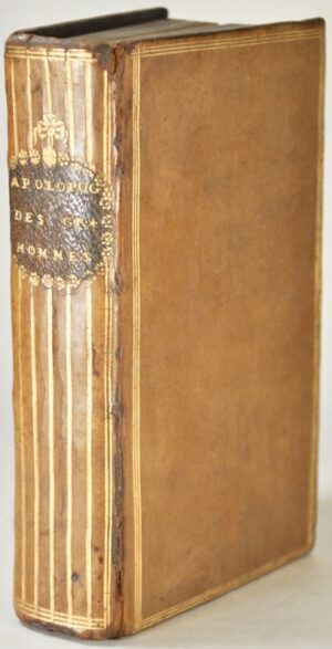 NAUDÉ (Gabriel). Apologie pour tous les grands hommes qui ont esté accusez de magie. Par Mr. Naudé.