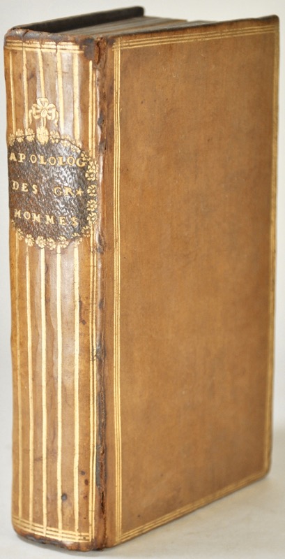 NAUDÉ (Gabriel). Apologie pour tous les grands hommes qui ont esté accusez de magie. Par Mr. Naudé.