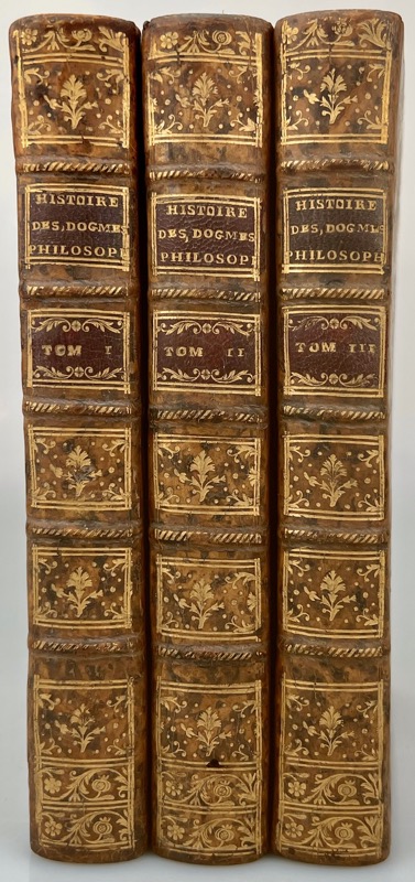 DIDEROT (Denis). Histoire générale des Dogmes et Opinions philosophiques. Depuis les plus anciens temps jusqu'à nos jours. Tirée du Dictionnaire Encyclopédique, des Arts & des Sciences. – Image 2