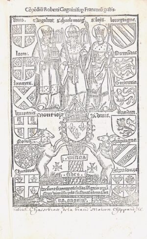 GAGUIN (Robert). Compendium Roberti Gaguini super Francorum gestis.