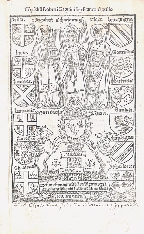 GAGUIN (Robert). Compendium Roberti Gaguini super Francorum gestis. - Bonnefoi Livres Anciens