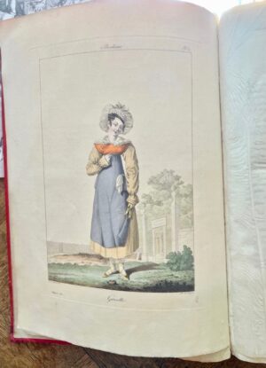 GALARD (Gustave de) & GERAUD (Edmond). [Recueil de divers costumes des habitants de Bordeaux et des environs].