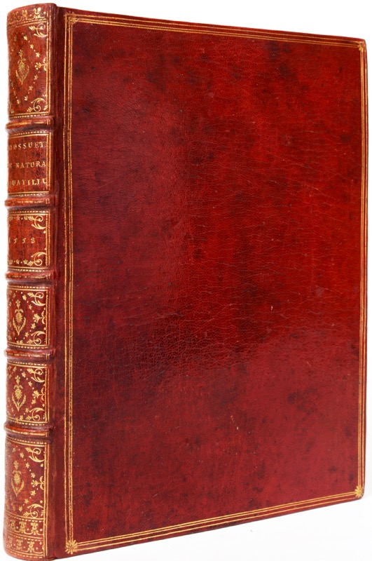 BOUSSUET (François). De Natura Aquatilium Carmen in universam Gulielmi... - Bonnefoi Livres Anciens
