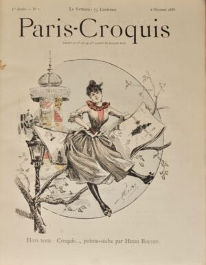 BOUTET (Henri). Paris-Croquis - Bonnefoi Livres Anciens