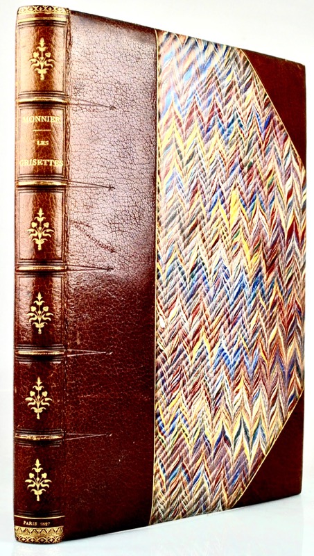 MONNIER (Henry). Les Grisettes, leurs Moeurs, leurs Habitudes, leurs bonnes Qualités, leurs Préjugés, leurs Erreurs, leurs Faiblesses, etc., dessinés d’après nature au sein de leurs plaisirs, de leurs occupations, etc.. Par Henry Monnier. – Image 2