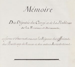 [Normandie. Lallemant de Maupas - Bonnefoi Livres Anciens